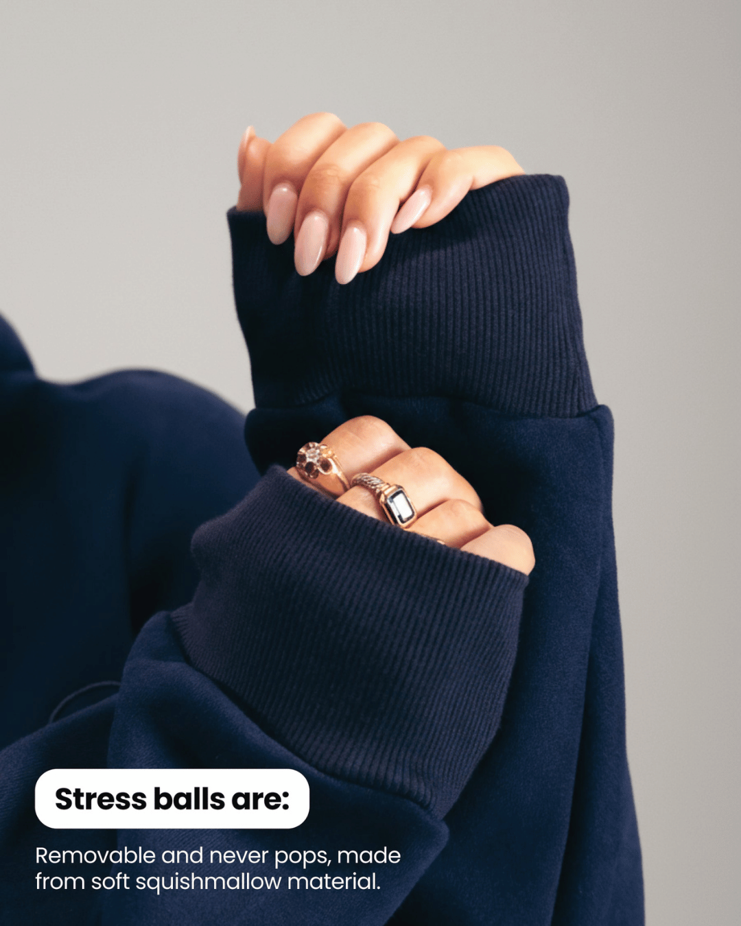 Grounding hoodie for ADHD and Anxiety Relief