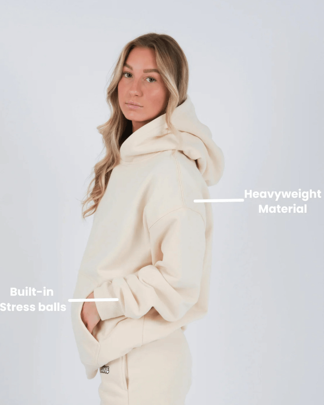 Grounding hoodie for ADHD and Anxiety Relief